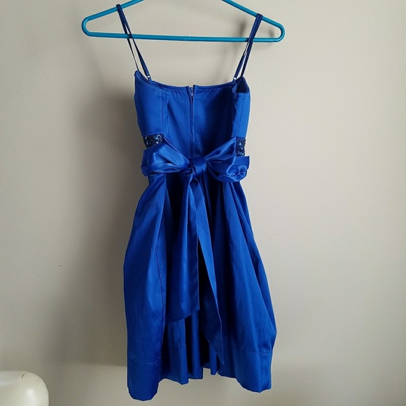 👗Beautiful Blue Sequin Dress💙 - Picture 3 of 4